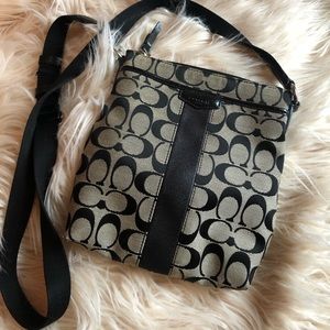 Coach logo crossbody bag
